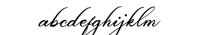 Belgiansignature Font LOWERCASE