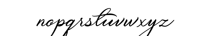 Belgiansignature Font LOWERCASE