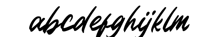 Belgista-Regular Font LOWERCASE