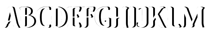 Belhotch-Expanded Font UPPERCASE