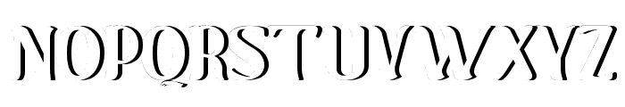 Belhotch-Expanded Font UPPERCASE