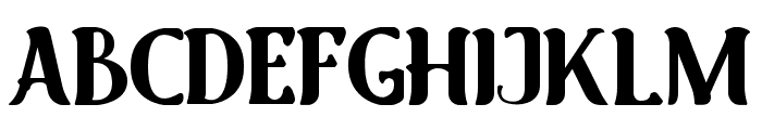 Belhotch-Regular Font UPPERCASE