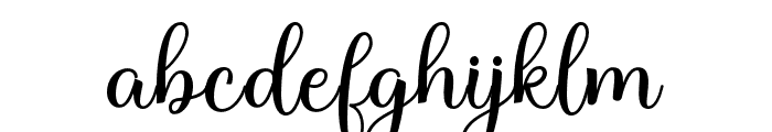 BeliaAnestasha Font LOWERCASE