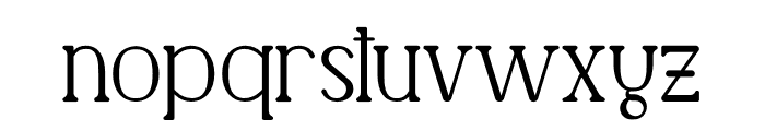Beliago Font LOWERCASE