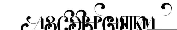 Beliana-Regular Font UPPERCASE
