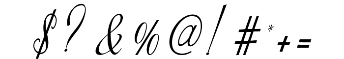 Beliandiya Script Font OTHER CHARS