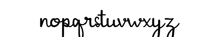 Beliary Font LOWERCASE