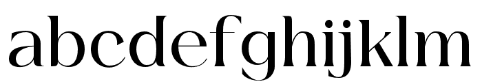 Beliau-Regular Font LOWERCASE