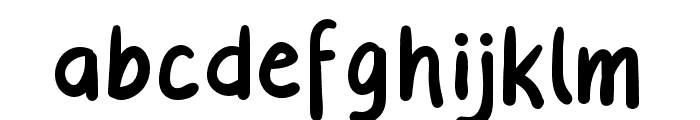 Beliday Font LOWERCASE