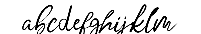 Believe Morning Font LOWERCASE