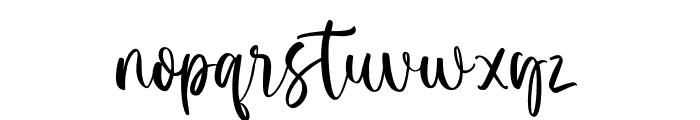 Believe Rosa Script Font LOWERCASE