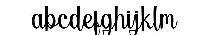 Believe Together Font LOWERCASE