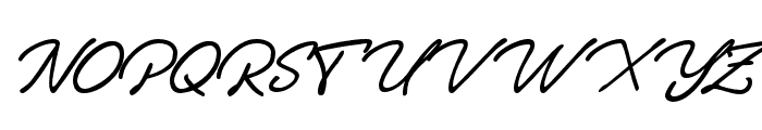 BelieveDreams-Regular Font UPPERCASE