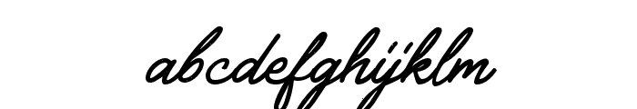 BelieveDreams-Regular Font LOWERCASE