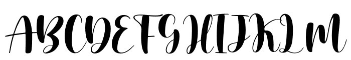 Believing Font UPPERCASE