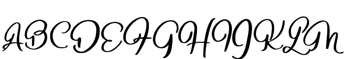 Beligocary Font UPPERCASE