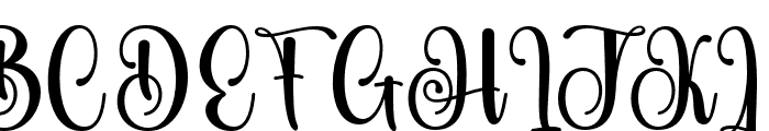 Beligth Regular Font UPPERCASE