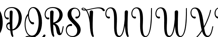 Beligth Regular Font UPPERCASE