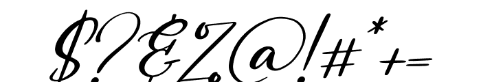 Belinda Heylove Italic Font OTHER CHARS