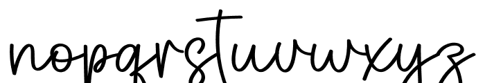 Belinda Signature Font LOWERCASE