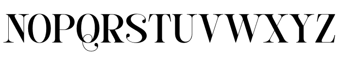 Belingar Font UPPERCASE