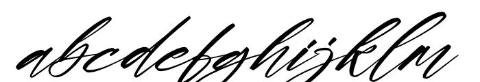 Beliphyra Vokratess Italic Font LOWERCASE