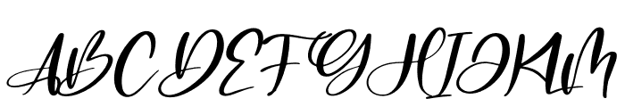 Belistica Beauty Italic Font UPPERCASE
