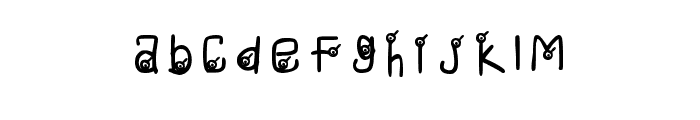 Bell Regular Font LOWERCASE