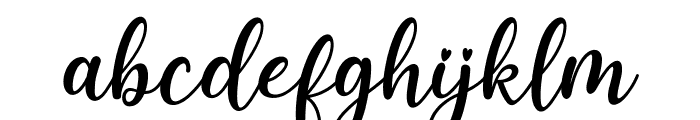 Bella Lolly Font LOWERCASE