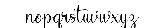 Bella Rose Font LOWERCASE