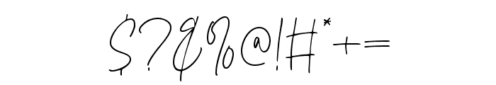 Bella Signature  Font OTHER CHARS