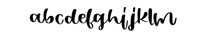 BellaSapiraRegular Font LOWERCASE