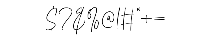 BellaSignature Font OTHER CHARS