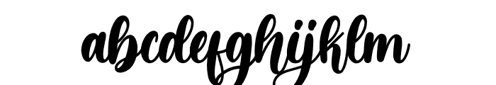 Bellachia Font LOWERCASE