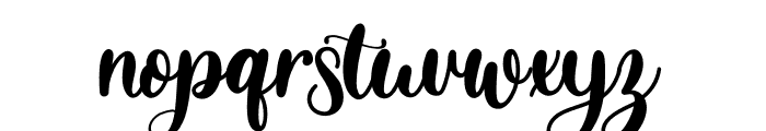 Bellachia Font LOWERCASE