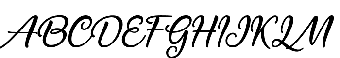 Bellagio Font UPPERCASE