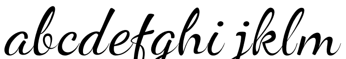 Bellaif Font LOWERCASE