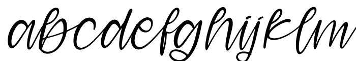 Bellamy Italic Font LOWERCASE