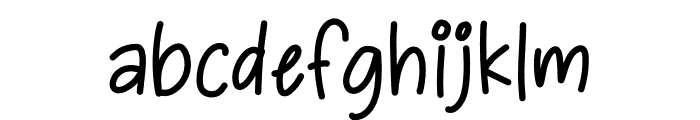 Bellamy Regular Font LOWERCASE