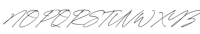 Bellamy Stevenson Italic Font UPPERCASE