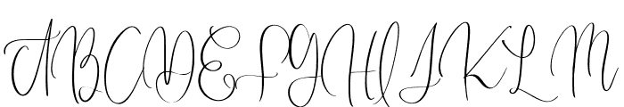 Bellantha Font UPPERCASE