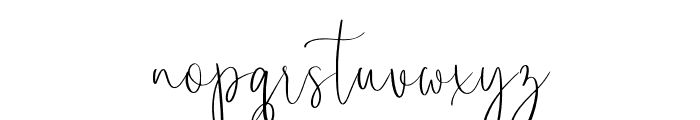 Bellantha Font LOWERCASE