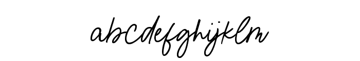 Bellany Signature Font LOWERCASE