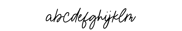 BellanySignature Font LOWERCASE