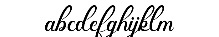 Bellatina Script Font LOWERCASE