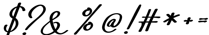 Bellavenita Bold Italic Font OTHER CHARS