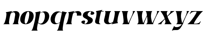Bellavore Italic Font LOWERCASE