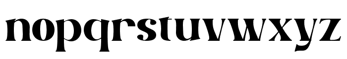 Bellavore Regular Font LOWERCASE