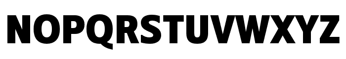 Belle Sans Condensed Blk Font UPPERCASE