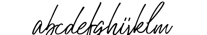 BelleHamilton Font LOWERCASE